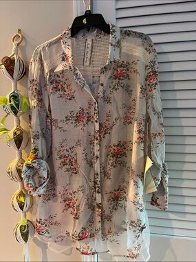 Aratta Silent Journey Embroidered Blouse